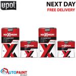 2 X UPOL MAXIMUM HS 2K CLEARCOAT LACQUER KIT 7.5L -WITH FAST HARDENER (15L KIT)
