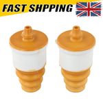 2 Rear Bump Stop Supports 51811829 50703905 for Fiat 500 For Abarth Panda