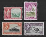 British Solomon Islands 1939 GVI Definitive High Values SG69-72 Mint (4v)