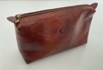 The Bridge Italian Leather Gents Wash Toiletry Bag - Excellent Condition