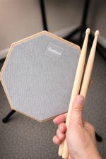 Drum Practice Pad Kit with Stand & Drumsticks | UK Seller | Fast Dispatch