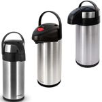 3L/5L Tea Coffee Air Pot Flask Pump Action Vacuum Insulated Carry Handle DIY