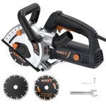 MAXXT 1700W Wall Chaser 7000rpm with Dust Extractor, 42mm Width & 50mm Depth