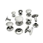 Single/Double sided Rivets Studs Stainless steel Rivets Leather Craft Repair DIY