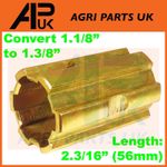 PTO Sleeve Increaser Shaft Adaptor for Massey Ferguson TE20 TEA20 TED20 Tractor