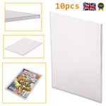 10 PCS Comic Book Holder Comic Protection Case Manga Topload Plastic PVC Rigid