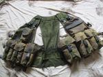 wyvern ALL ARMS LOAD VEST PLCE CHEST WEBBING GP WAISTCOAT LBV VEST LBE dpm camo