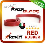 FaceLift RazrBLADE RED Squeegee Rubber Window Cleaning Traditional Various Sizes