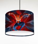 SPIDERMAN b SPIDEY CEILING DRUM LIGHT SHADE / TABLE LAMPSHADE 3 SIZES