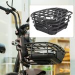Bicycle Basket Front Mount Handlebar Basket for Travel Outdoor Electric Bike