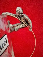 Pewter "Who Dares Wins" SAS Glass Hanging Abseiler Figure  - Hand Made Original