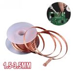 1.0-4.0mm Copper Solder Removal Braid Fluxed Desoldering Wire
