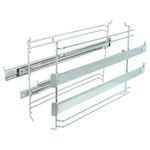 Telescopic Runners Left/Right for Oven - 2 Pair Rails