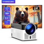Magcubic HY450 Projector Ultra Short Throw 8K 4K 1080P 900ANSI BT5.4 WiFi6 Focus