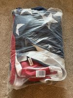 12x18 Ft. American Flag Outdoor Heavy-Duty 100% Nylon Embroidered Stars USA Flag