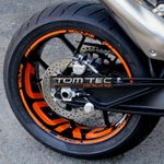 Sticker Rim Sticker KTM Duke 790 890 " Duke " Wheel Rim Stickers Motorcycle