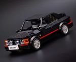 XR3i Ford Escort MOC Building Blocks Classic Vehicle Model Toys 377pcs