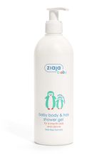 Ziaja Baby Body & Hair Shower Gel For 6 Months And Above 400Ml OFFICIAL UK