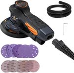 MAXXT 6" 10000RPM Electric Orbital Sander, 6-Speed 10PCS Sandpapers-Wood Polish