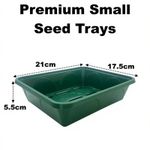 Small Premium 21cm Solid Seed Tray With Drainage Holes Strong Long Life