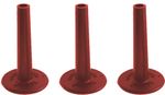 No Nuts Cymbal Sleeves (Red) Pack of 3 \ Free UK Mainland Shipping