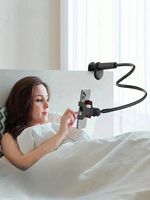 1PC Lazy Phone Holder Clamp Flexible Gooseneck Long Arm Bed Desktop Mount UK