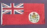 Vintage Canadian Red Ensign Flag 1873 - 1896 7 Province Beaver 4’6” Victorian
