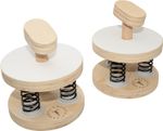 Gymnastics Handstand Wobble Blocks | White | Acro Wobble Blocks | Sprung Balance