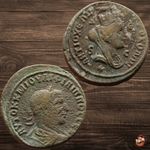 BEAUTIFUL Roman Coin -- Seleucis and Pieria -- Philip I the Arab Ram 30mm @m395