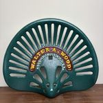 Cast Iron Walter A Wood Tractor Seat - Rustic Green Cast Tractor Seat
