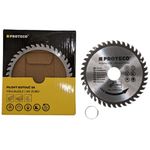 PROTECO 115 mm / 125 mm Circular Saw Blades Wood Saw Cutting Blade Disc 40-Teeth