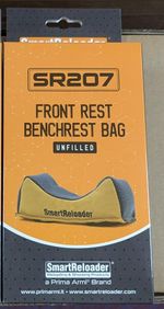 SMARTRELOADER SR207 Front Rest Shooting Bag for Benchrest Leather/Poly -Unfilled