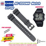 Replacement Strap For Casio AE-1200 AQ-S810W MRW-200H F-108WH AE-1300 W-800H