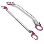 ALUMINIUM FRONT REAR UPPER STRUT BRACE BAR KIT FOR SUBARU IMPREZA GDA WRX STI