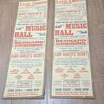 Lyric Theatre Original Handbill/Flyer Best of British Music Hall 1982
