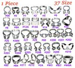 Endodontic Rubber Dam Clamps Dental Surgical Instruments Stainless Clamp 37 Size