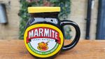 Collectable Vintage Retro Ceramic Marmite Mug - Marmite Jar Shaped