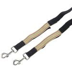 Hy Equestrian Elasticated Side Reins - Black | Equestrian Equipment