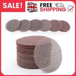 50PCS 150mm Mesh Sanding Discs 80-400 Grit, 6 Inch Hook and Loop Sanding Pads