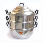 Aluminium Steamer Pot with Lid - 26cm