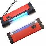 254nm Shortwave and 365nm Longwave UV Lamp for Fluorescence Stamps + Banknotes