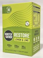 Hunter & Gather Restore Electrolytes – Lemon & Lime | 30 x 5.6g Sachets