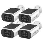 ARCCTV Solar Security Camera 4MP 5G/2,4G WiFi Wireles Battery 2Way Audio Outdoor