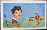 Rare 1962 Dai Rees Clevedon Confectionary Sporting Memories Golf Gum Card Size