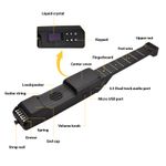 7 Frets Smart Electric Guitar Silent Practice Digital Tuner Metronome Function