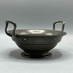 Liberty & Co Antique Pewter Porringer Bowl Sugar Basin Cabochons Tudric 03 c1902