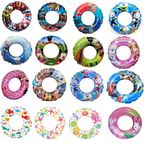 Kids Inflatable Swim Ring Girls Boys Swimming Toy Water Sport Aid Float Pool Fun
