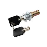 Tool Box Lock with Keys Replacement Cylinder For Tool Storage Cabinets Drawers