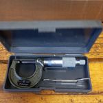 Mitutoyo Outside Micrometer With Spanner And Box...made in Japan..