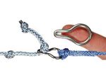 Clamcleat CL5001 Q-Lok Ring Clamp Set of 2 with Line